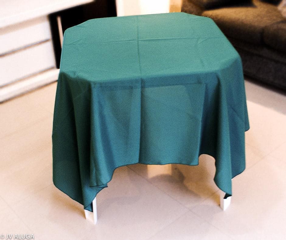 Aluguel de toalha quadrada verde