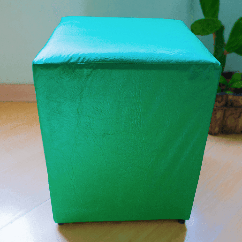 Aluguel Puff Quadrado Tradicional Verde