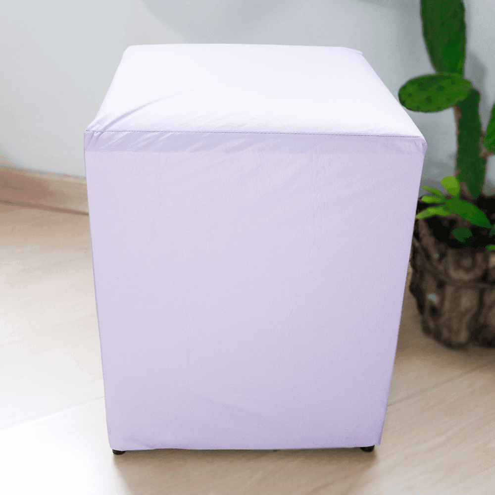 Aluguel Puff Quadrado Tradicional Branco